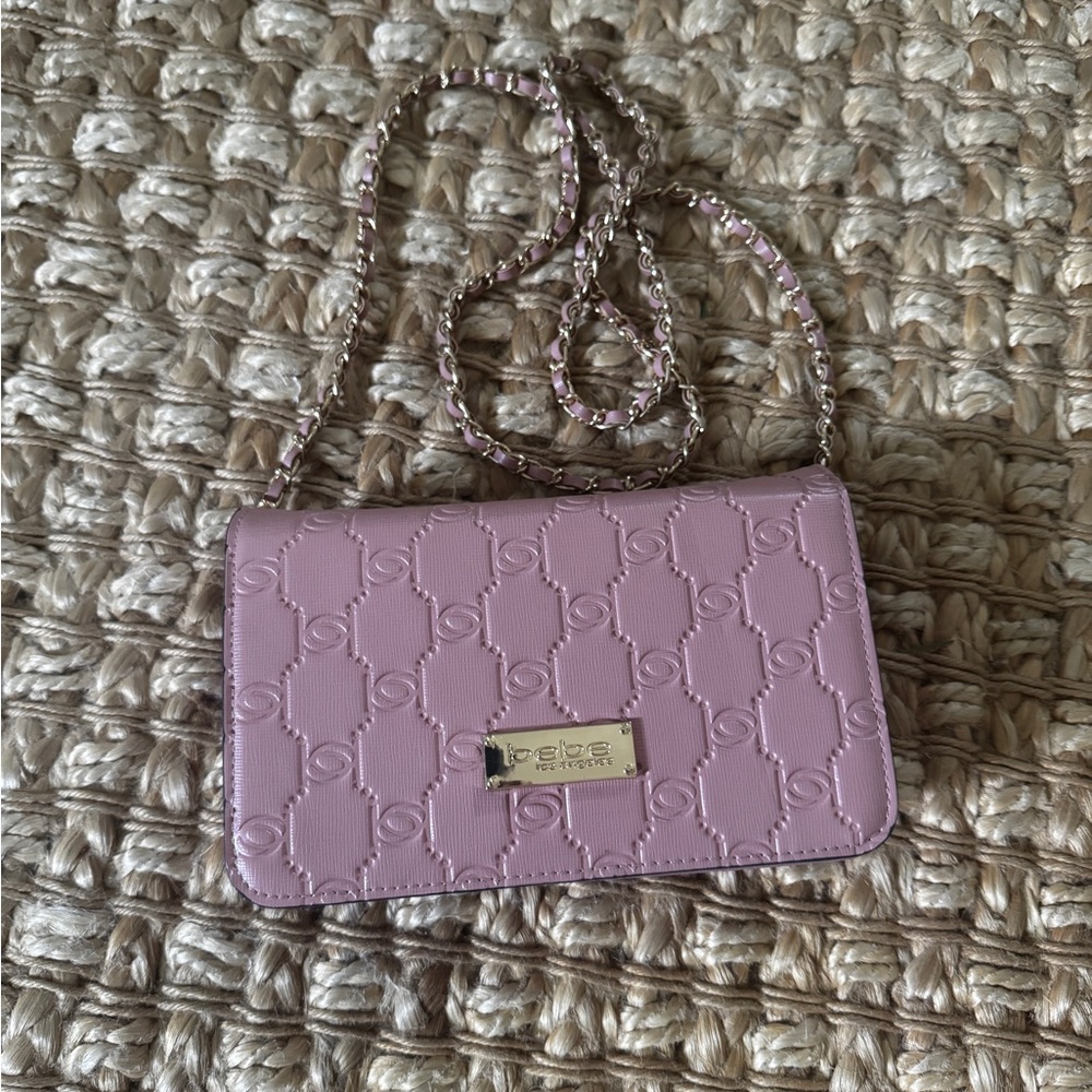 Pink bebe box purse